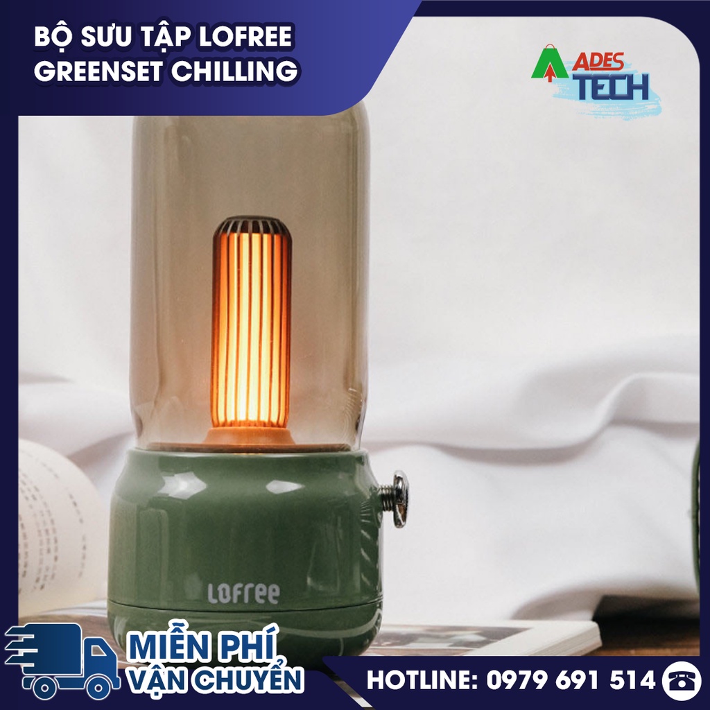 Bộ sưu tập Lofree Greenset Chilling - Đèn Chilling Lofree/Loa Bluetooth Lofree/Hộp Đá Thơm Aroma