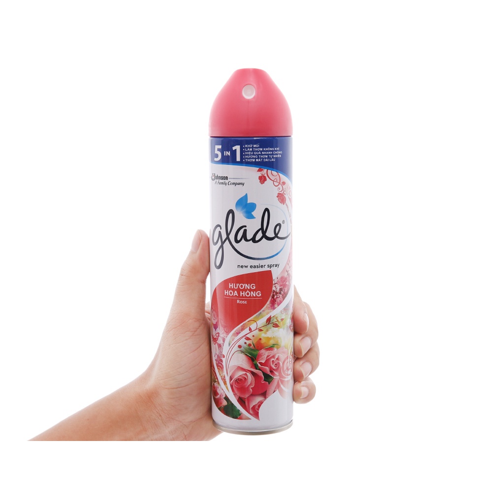 Xịt Phòng Glade Hương Hoa Hồng 280ml