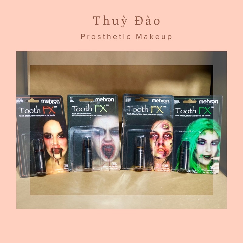 Nhuộm răng các màu hoá trang