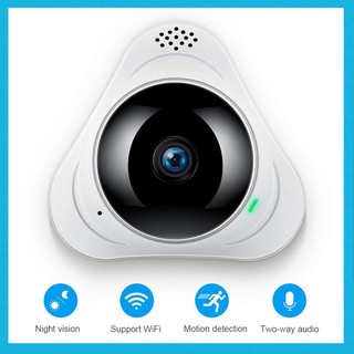 Camera IP WIFI ốp trần VR mini dùng app Yoosee 960P quan sát mọi góc nhìn có hồng ngoại ban đêm