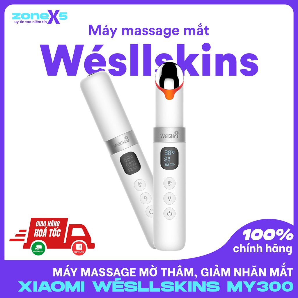 Máy massage mắt Xiaomi WéllSkins WX-MY300 giúp thư giãn, giảm nhăn, mờ bọng mắt - WellSkins WX-MY300
