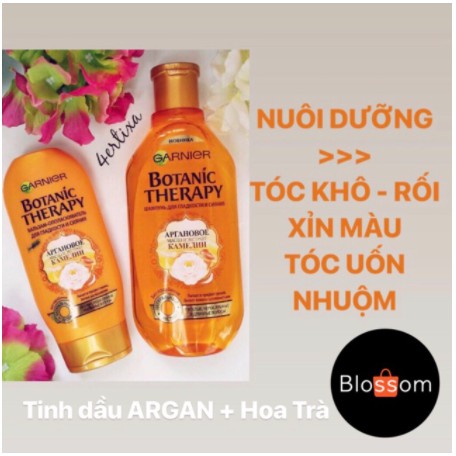 Dầu dưỡng tóc Garnier Argan Botanic Therapy Ultra Doux [dưỡng tốt không bết] | BigBuy360 - bigbuy360.vn