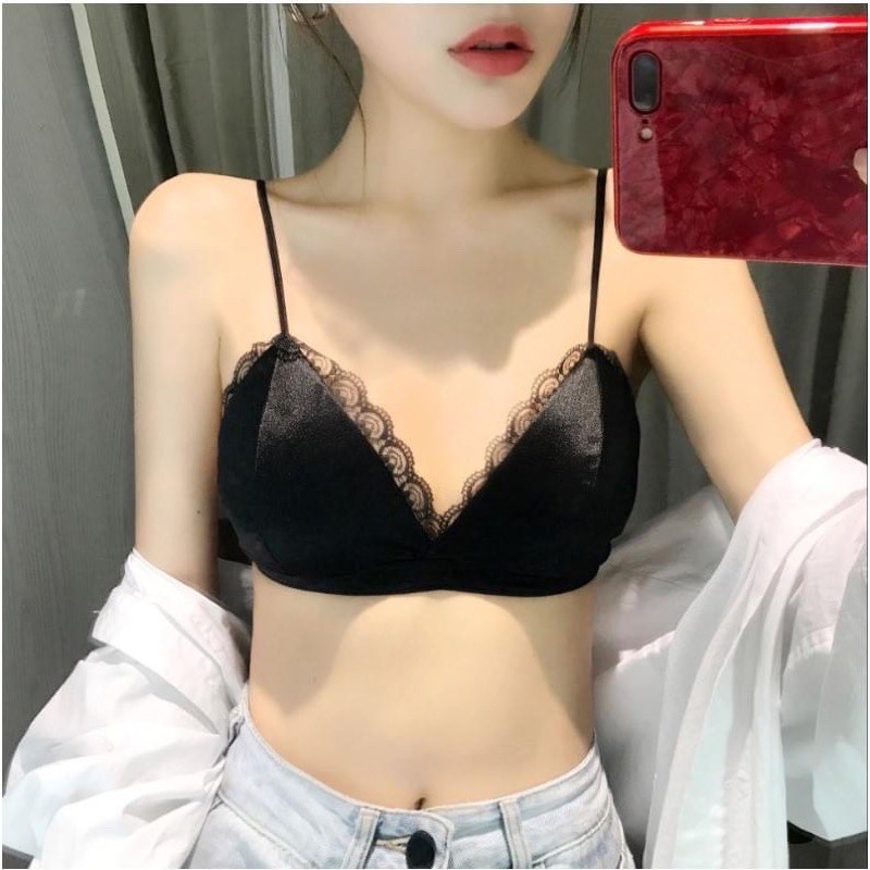 Aó lót bralette Thiết kế mút mỏng, form ôm , không gọng , không mút