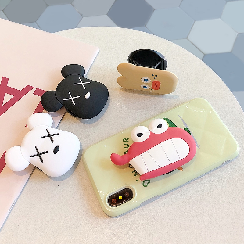 Đế đỡ gắn điện thoại gấp gọn họa tiết hoạt hình xinh xắn | BigBuy360 - bigbuy360.vn