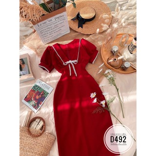 Bigsize Đầm body viền D492