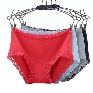 Thanh lý- set 10 quần cotton 3 viền ren mẫu 06