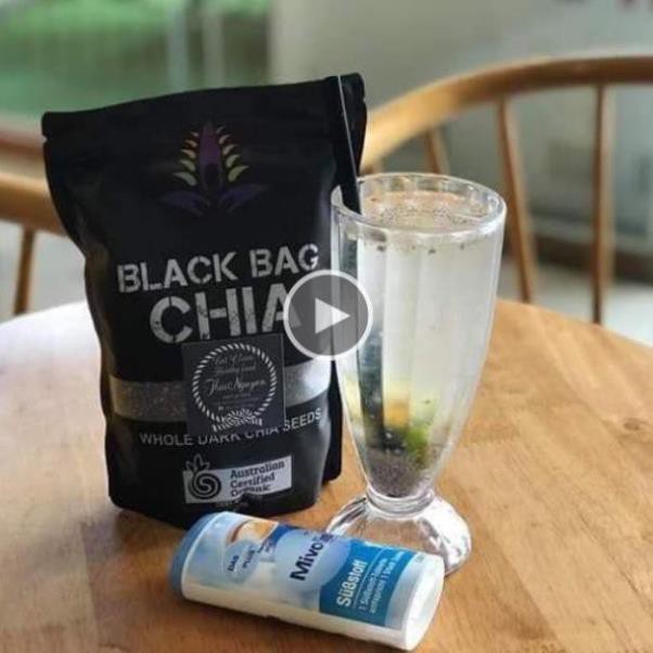 [Mã 77FMCGSALE1 giảm 10% đơn 250K] [Keto] 500g hạt chia Úc đen chuẩn ngon- Sức Khỏe Vàng | BigBuy360 - bigbuy360.vn