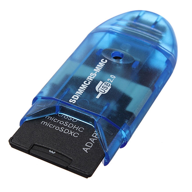 Đầu đọc thẻ nhớ SD MMC SDHC TF USB 2.0 với dung lượng tối đa 64GB | WebRaoVat - webraovat.net.vn