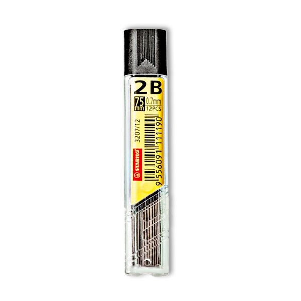 Ruột chì Stabilo 2B, 0.7mm 12c/ tuýp giá rẻ