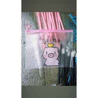 Túi Zip Lụa Đựng Bút, Mĩ Phẩm - ThaoPhuong795