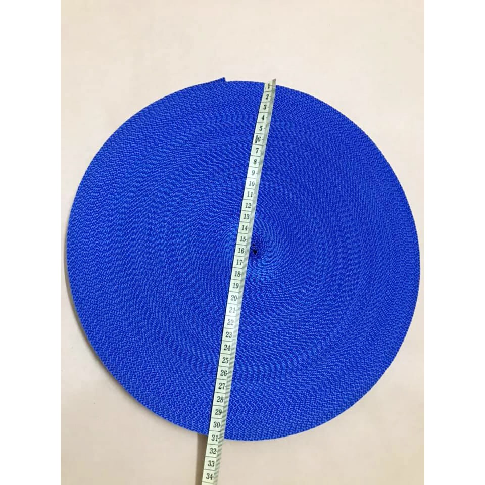 Dây dù dep bản 2,5cm . Cuộn 50 mét