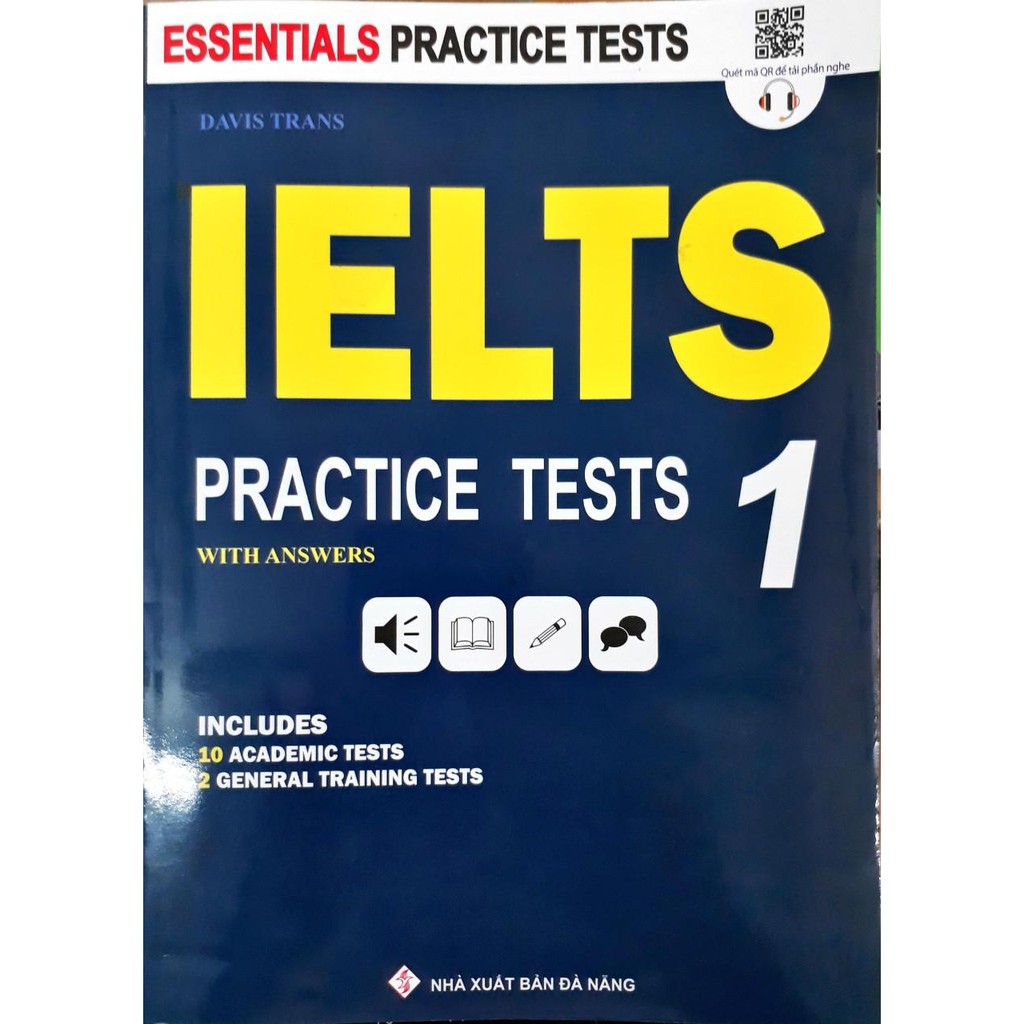 Sách - Combo 2 quyển IELTS Practice Tests 1 và IELTS Practice Tests 2