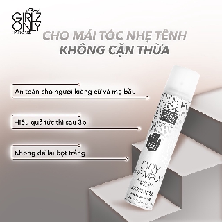 Dầu gội khô girlz only 200ml trả khách