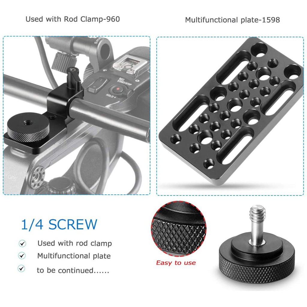 Lammcou Ốc Chuyển Đổi 1 / 4 "Cho Giá Đỡ Máy Ảnh