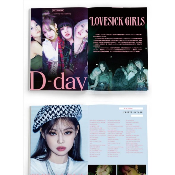 Photobook The Album - BLACKPINK Jisoo, Rose, Jennie, Lisa