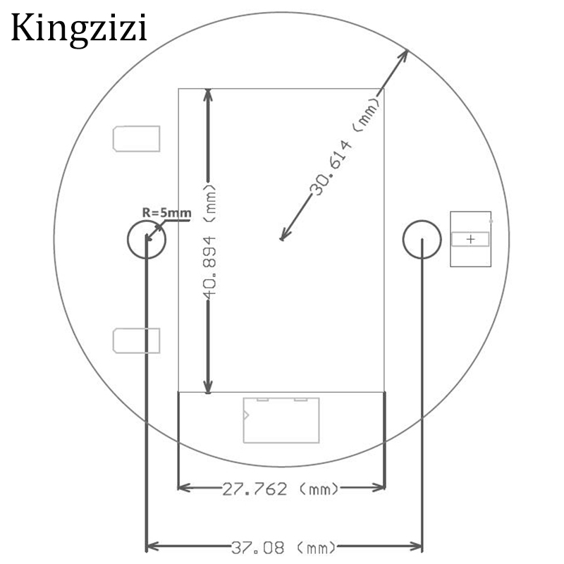 Cảm biến vi sóng HB100 X 10.525GHz Mô-đun chuyển mạch cảm ứng cơ thể con người 2 -16M HB100X