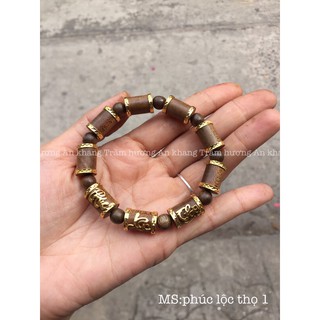 Vòng tay mix vàng mạ 24k