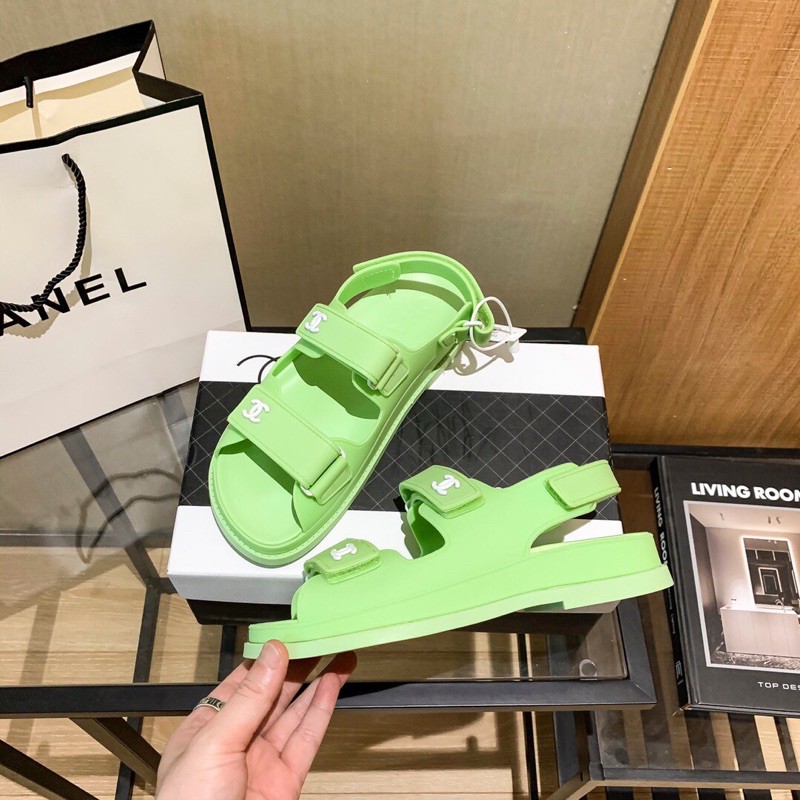 Dép đế bằng thời trang nữ mẫu mới trẻ trung lôi cuốn 𝘾𝙝𝙖𝙣𝙚𝙡 CN 𝘾𝙝𝙖𝙣𝙚𝙡