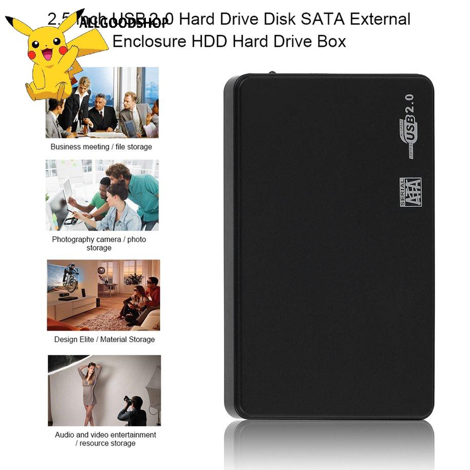 Ổ cứng ngoài SATA HDD USB 2.0 2.5inch kèm hộp đựng | BigBuy360 - bigbuy360.vn