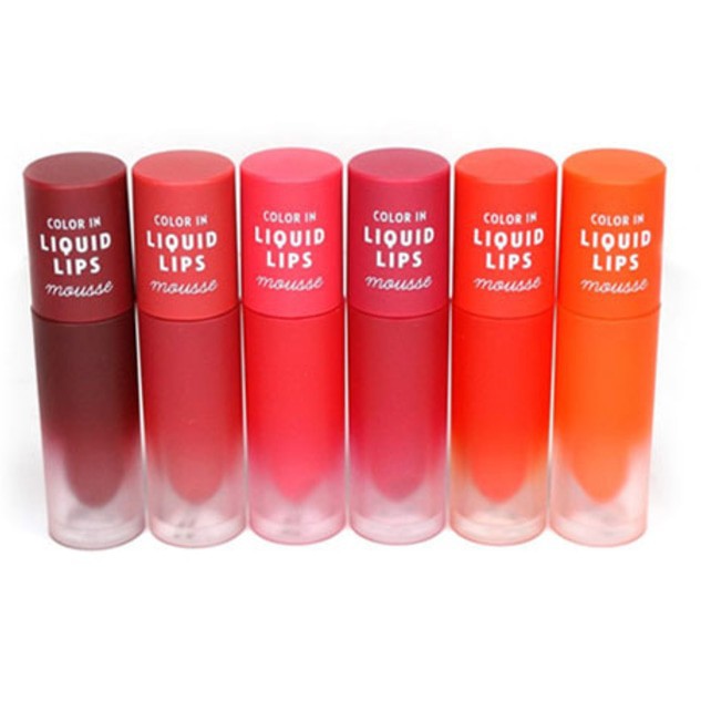 Son Kem Lì Etude House Color In Liquid Lips Mousse Hàn Quốc 3.2ml #Or302