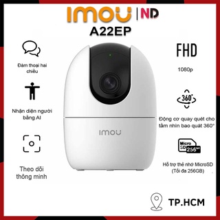 Camera Wifi Ip Trong Nhà IMOU Ranger 2 A22EP 2MP-1080P-Camera Không Dây Giá Rẻ Chính Hãng Đàm Thoại 2 Chiều BH 2 năm