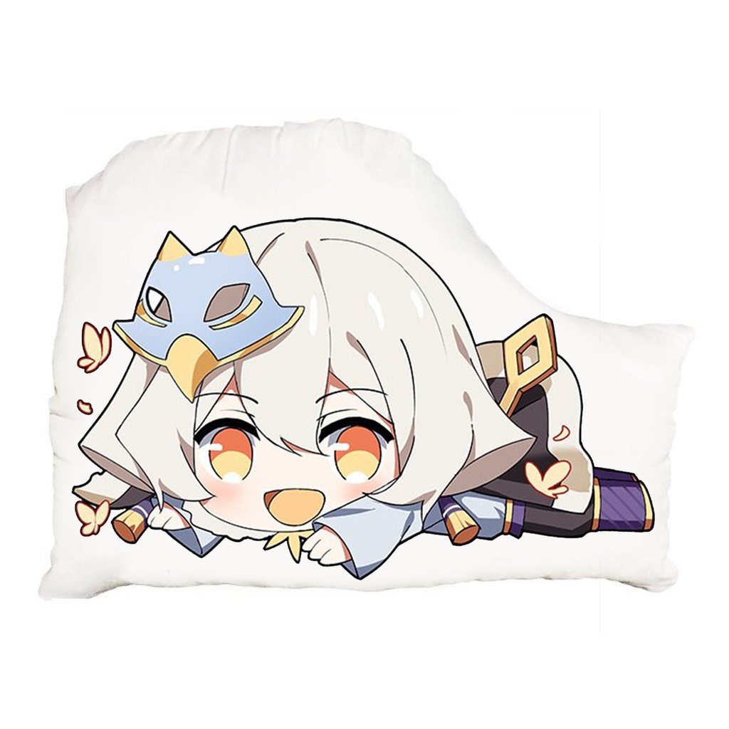 (NẰM) Gối ôm in hình nhân vật game Sky: Children of the Light anime chibi tiện lợi xinh xắn êm ái