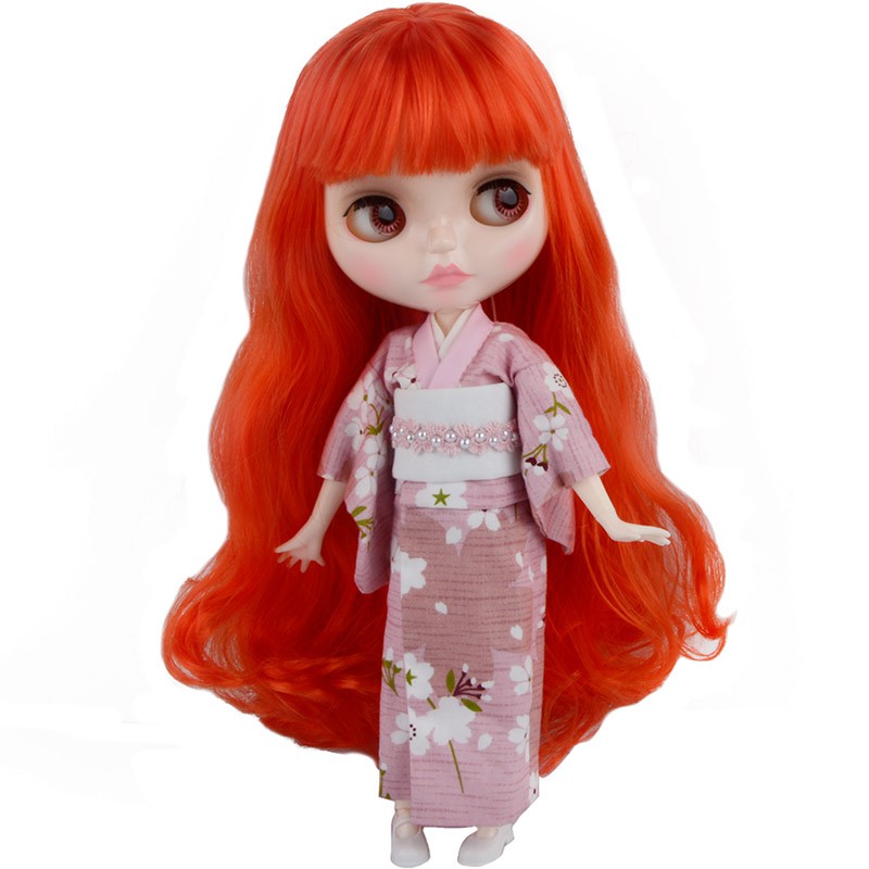 [Mã TOYDEC hoàn 20K xu đơn 50K] Blythe Doll Model NBL Version Toy For Make Up Tóc ngắn