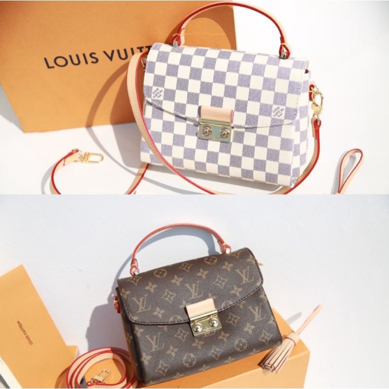 Túi xách nữ thời trang LV Croisette  2 màu suze23cm fullbox