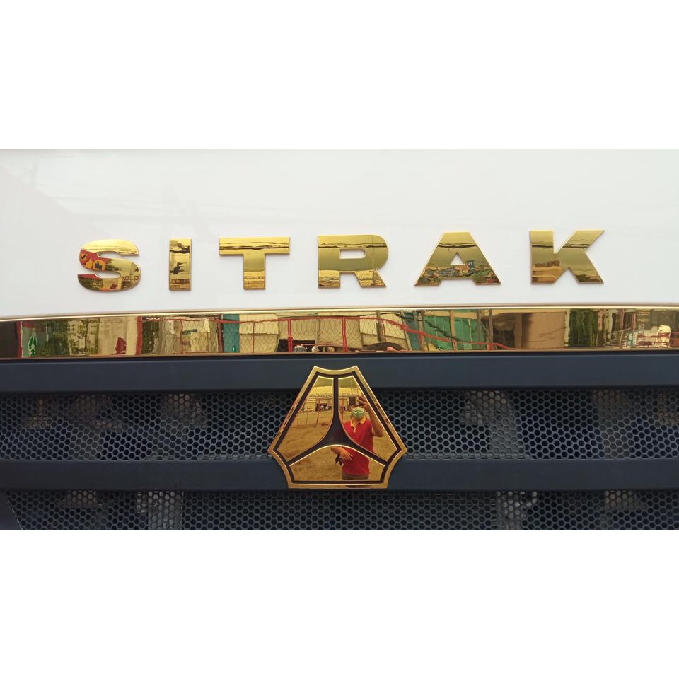 Chữ Sitrak bạc, vàng, Chữ T7H 440 bạc vàng, giá trên là từng chữ mua cả bộ chọn thêm