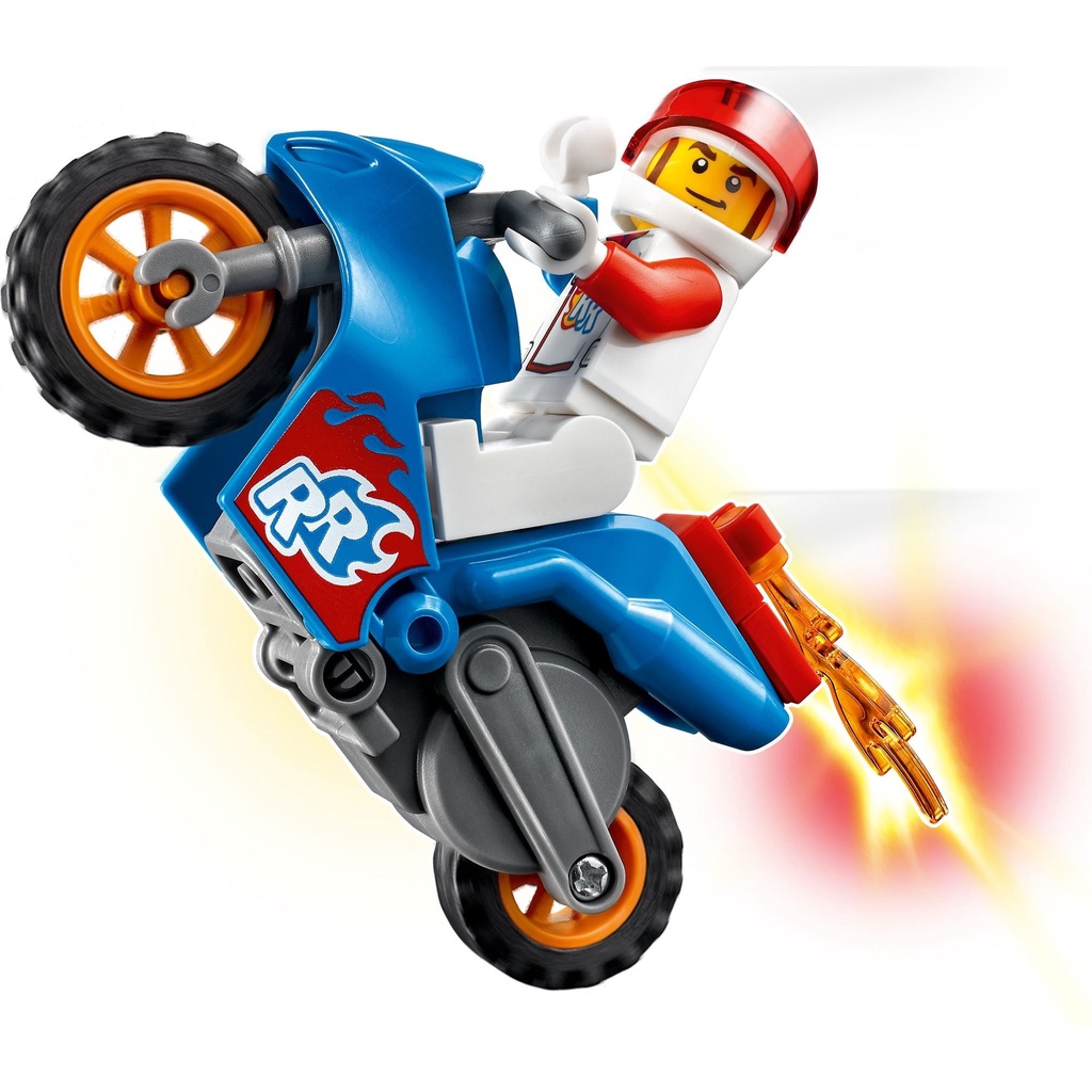 LEGO City 60298 Xe đua mạo hiểm - Rocket Man (chạy bánh đà)