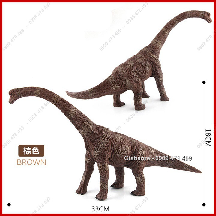 Mô Hình Khủng Long Cổ Dài Brachiosaurus  - Thân Dài 33cm - 7747