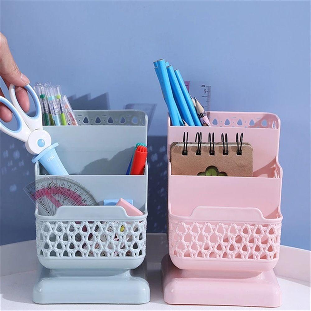 Giá Đỡ Cọ Trang Điểm Ba Tầng Tiện Lợi Dành Cho Gia Đình