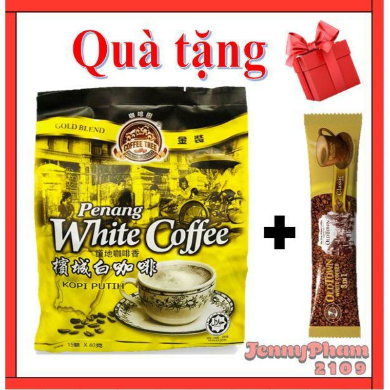 Cà phê trắng white Coffee PENANG Malaysia