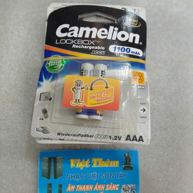 Pin sạc camelion 1100mah