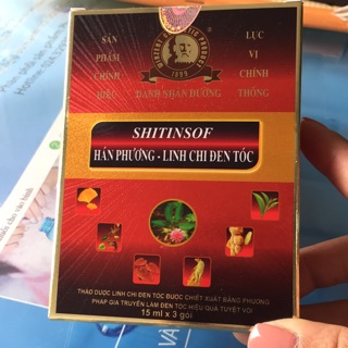 Shitisof Hán phương- linh chi đen tóc
