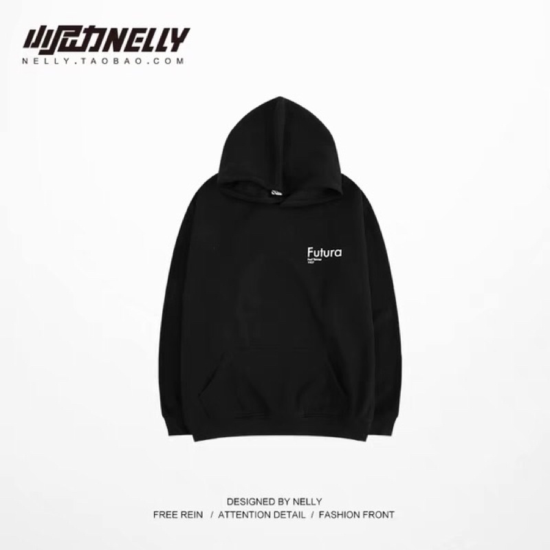 Áo hoodie nelly nỉ sale (có sẵn) futura