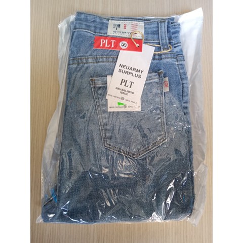 Quần jean nữ lưng cao jean ống loe - xanh nhạt | BigBuy360 - bigbuy360.vn