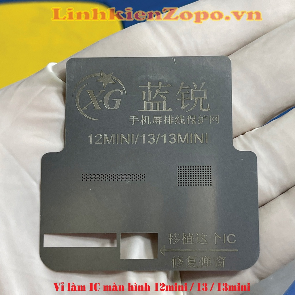 Bộ Vỉ làm IC màn hình Series IP 11 / Series IP 12 / Series IP 13