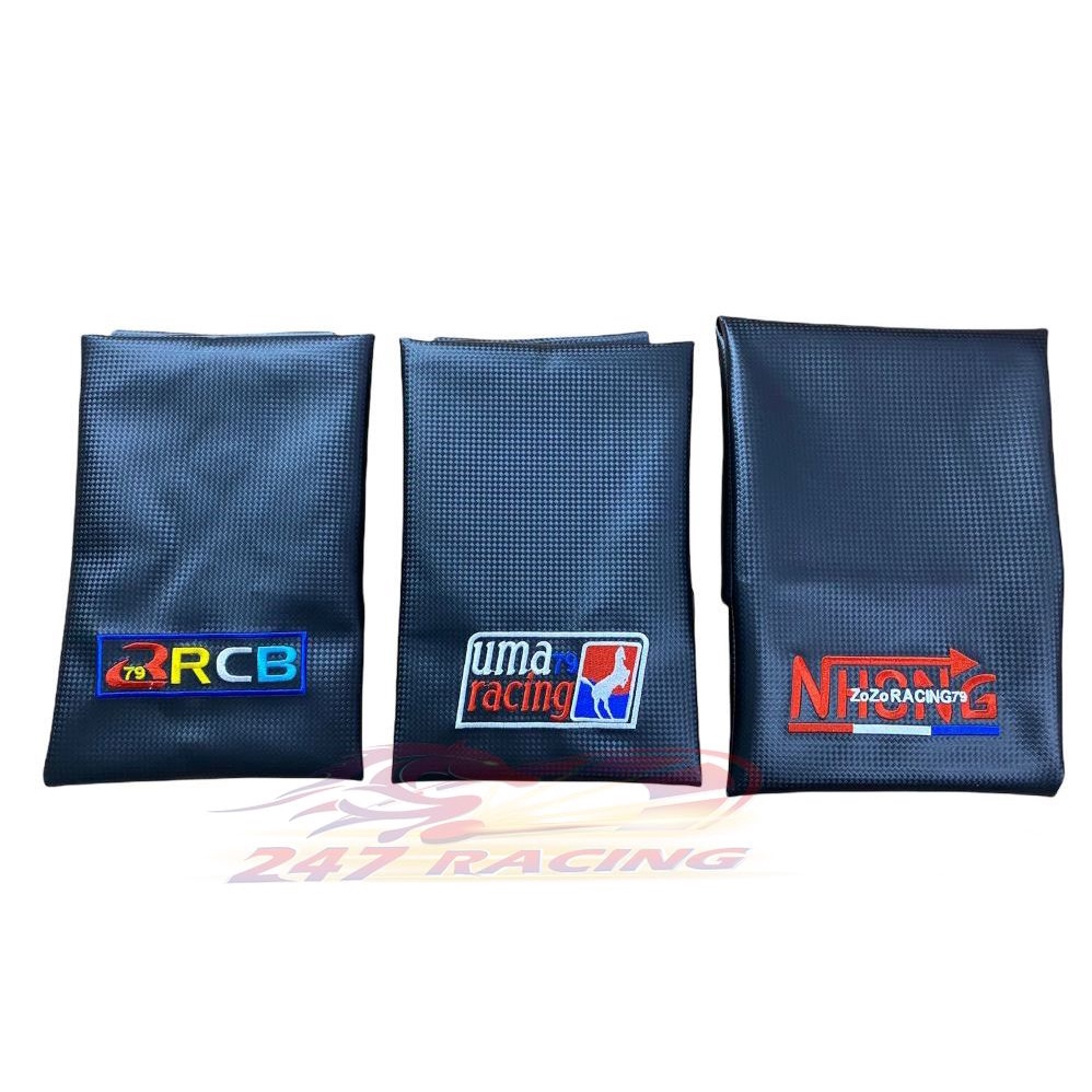 Da yên 3D chữ Thái RCB UMA NHONG Racing gắn mọi loại xe máy Exciter Sirius Wave Dream Winner Sonic Satria