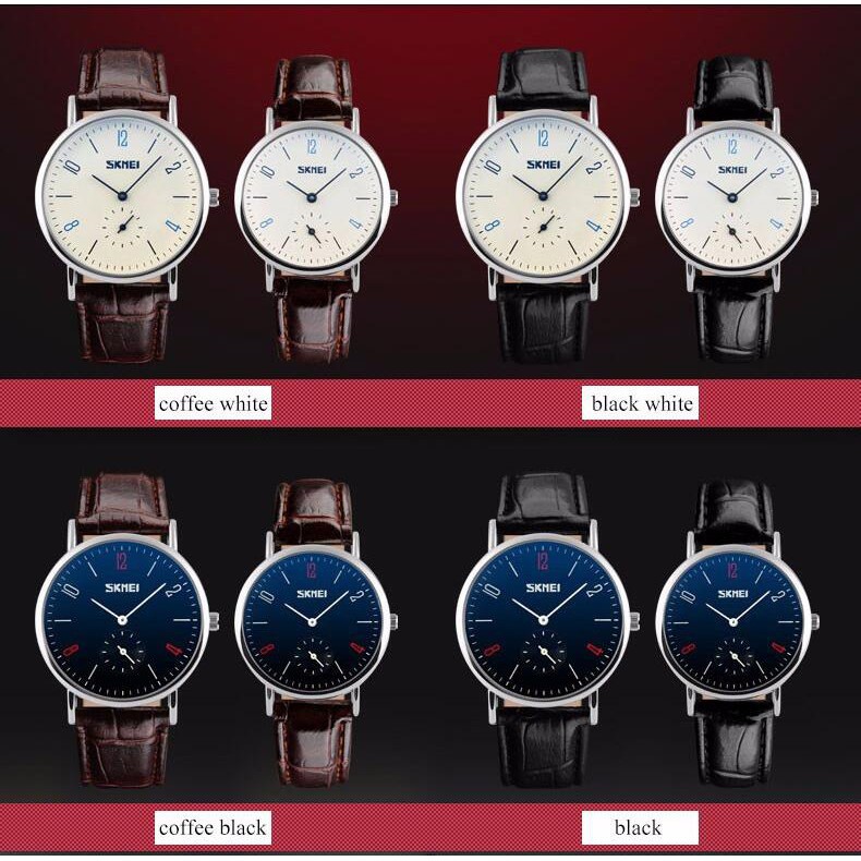 Đồng Hồ SKMEI 9120 Dây Da Kiểu Máy Thạch Anh Sang Trọng Cho Nữ | BigBuy360 - bigbuy360.vn