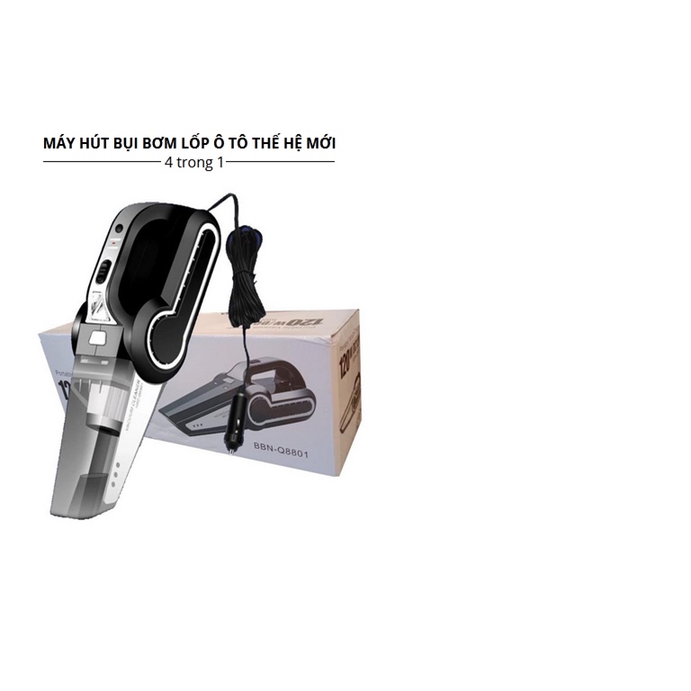 Máy hút bụi, bơm lốp đa chức năng EURO