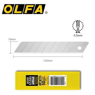 Lưỡi Dao Olfa LB-50 (50 Lưỡi / Hộp)