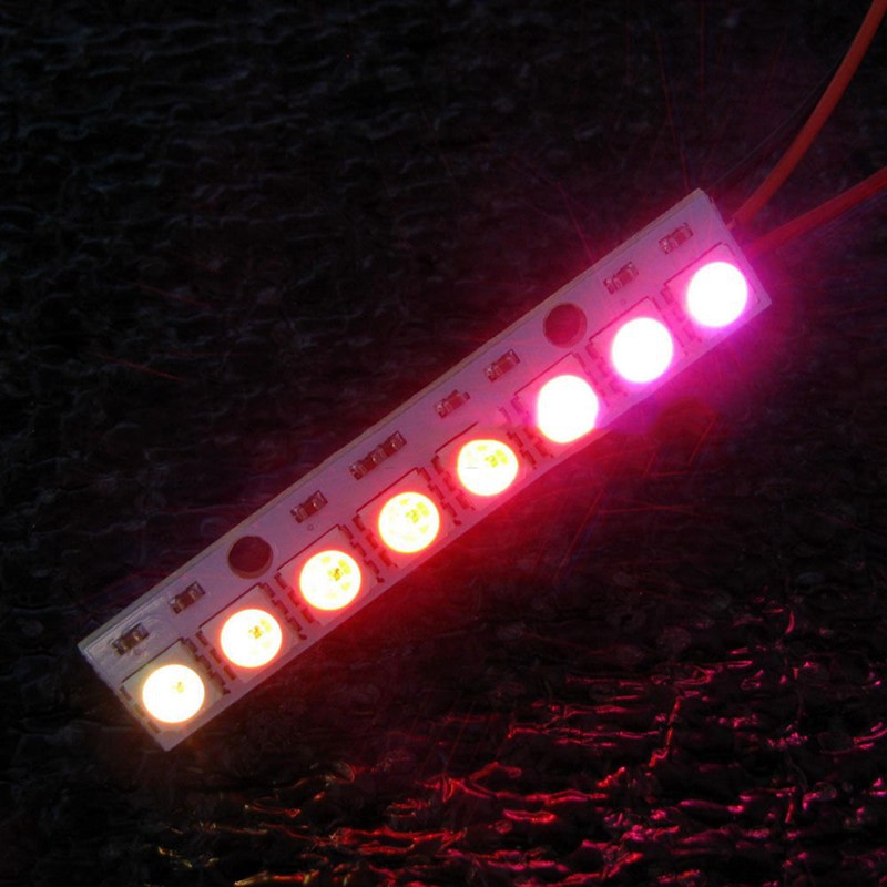 Set 8 dải đèn LED WS2812B 5050 RGB cho Naze32 CC3D