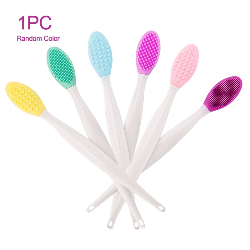 Cọ Môi Hai Đầu Silicone Tẩy Tế Bào Chết YOUYO