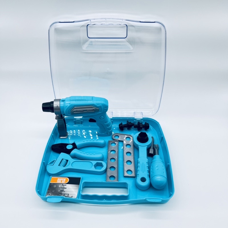 Đồ chơi VALI SỬA CHỮA máy khoan hoạt động được