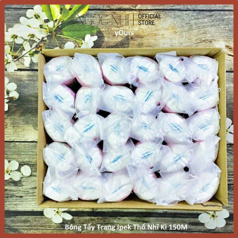 Bông Tẩy Trang Ipek Thổ Nhĩ Kỳ 150 (120 + 30) Miếng - tẩy trang [Chính Hãng 100%]
