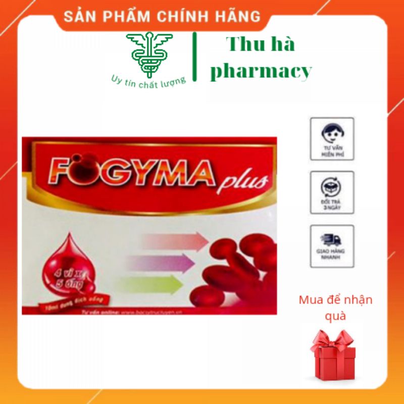 [CHÍNH HÃNG] Fogyma Plus bổ sung sắt,hỗ trợ  thiếu máu thiếu sắt