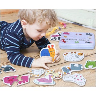 [ĐỒ_CHƠI_GIÁ_TỐT] ghép hình puzzle 2 mảnh gỗ