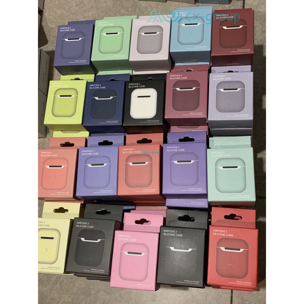 Vỏ Bảo Vệ Tai Nghe Airpods Case Airpods Thế Hệ 1&amp;2 Siêu Cute Bằng Sillicone Dẻo