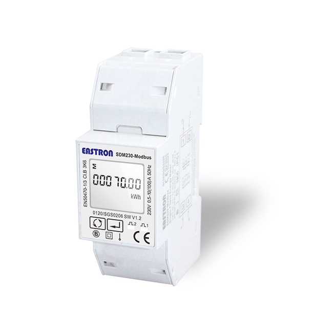 Bộ giới hạn công suất Meter Eastron Growatt- zero export SPM (Single phase) SDM230Modbus V1